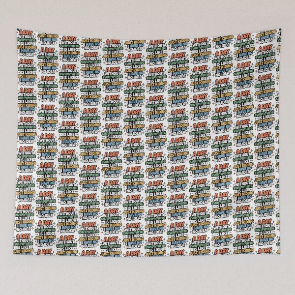 Item preview, Funny Swimming Lover Quote - A Day Without Swimming Is Like Just Kidding designed and sold by Angelizen.