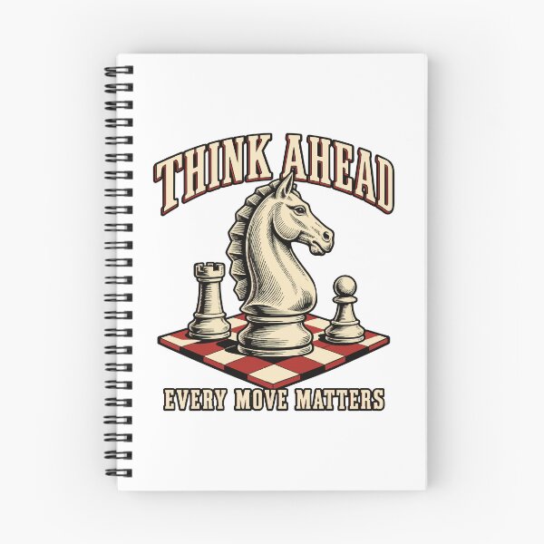 Item preview, Think Ahead Vintage Chess Knight Illustration designed and sold by sasaPRO.