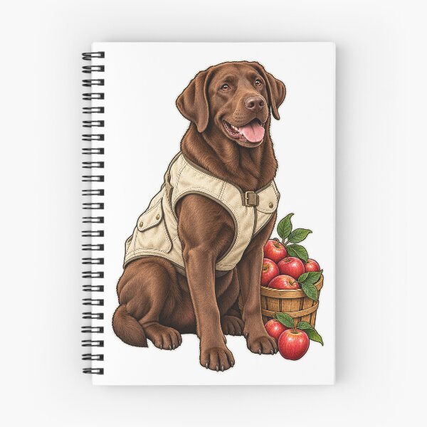 Item preview, Labrador Orchard Harvest Helper designed and sold by PlanetPiperArt.