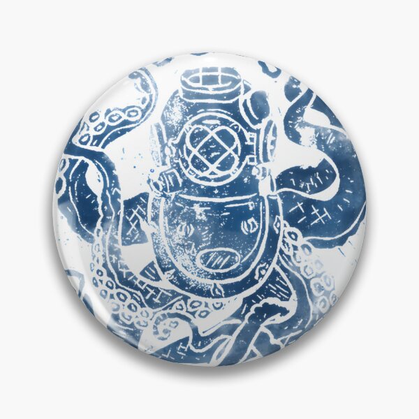 Item preview, Deep Sea Ocean Life Illustration with Marine Creatures and Underwater Scenery designed and sold by zwaftney.