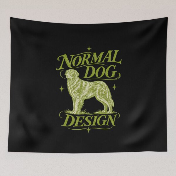 Item preview, Diseño de perro normal designed and sold by Konvero.
