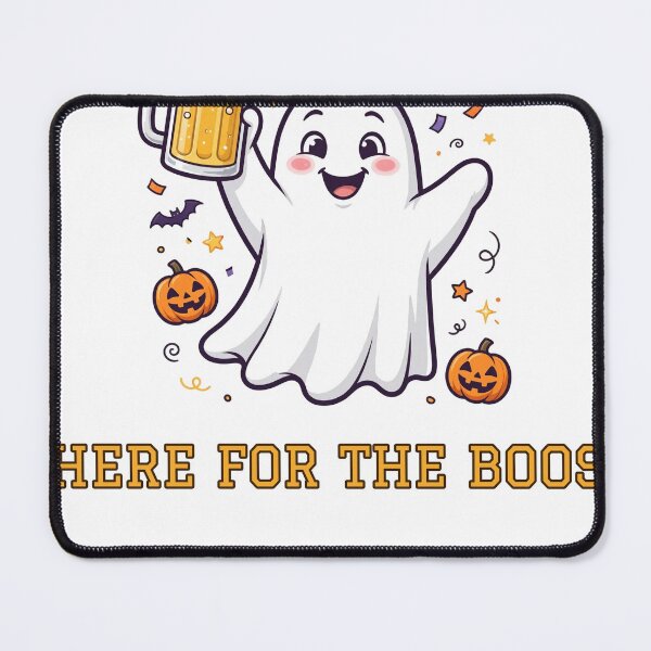 Item preview, Here for the Boos Funny Halloween Drinking Pun designed and sold by ThePunTeeCo.