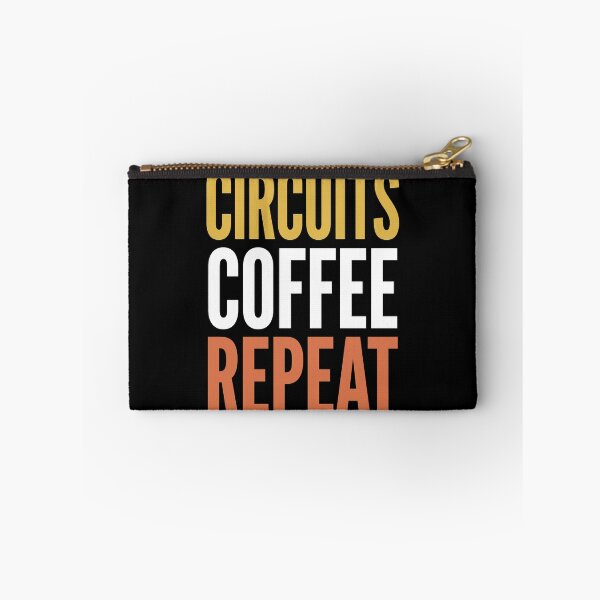 Item preview, Circuits Coffee Repeat Typography designed and sold by PrintivoraHub.