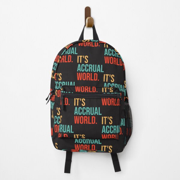 Item preview, It's Accrual World Funny Accountant Design Perfect Gift for Bookkeepers and Accounting Professionals designed and sold by Richard Valero.