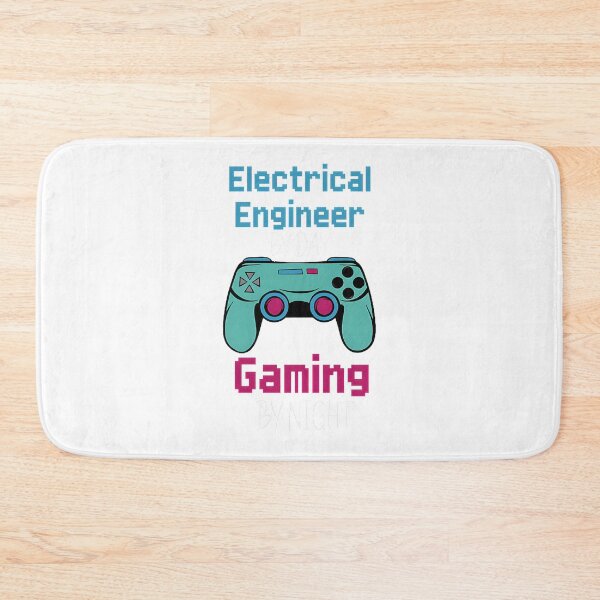 Item preview, Funny Electrical Engineer Design - By Day Engineer, By Night Gamer designed and sold by zalrainofficial.