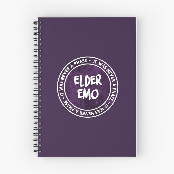 Item preview, Elder emo - It was never a phase - purple designed and sold by PaulaPatata.
