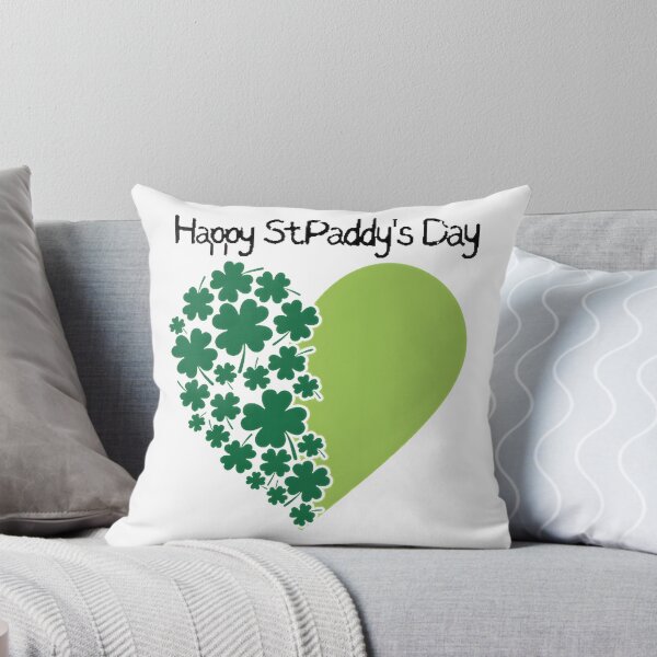 Item preview, Happy St Paddy's Day Celebration Design with Shamrocks and Festive Green Theme designed and sold by Abbozuz.