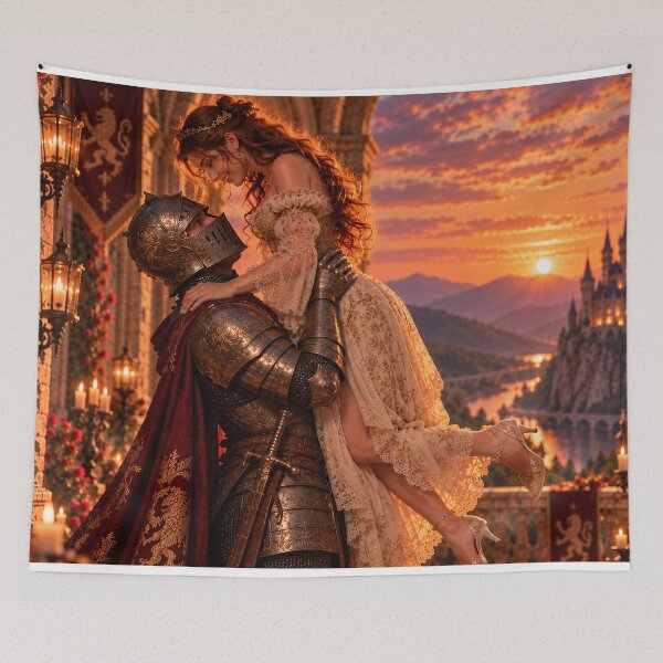 Artikelvorschau, Knight & Princess – A Royal Fantasy Romance entworfen und verkauft von BerlyArts.