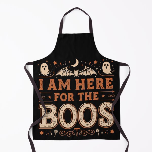 Aperçu de l'œuvre I Am Here for the Boos - Funny Halloween Ghost Humor créée et vendue par Lucid Dream Pixel.