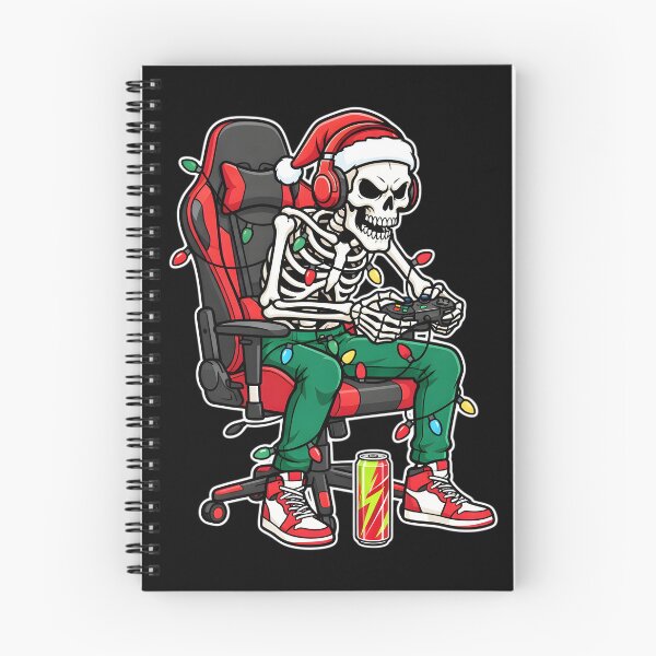 Item preview, Christmas Skeleton Gamer Pajamas Xmas Skull Gaming Kids Men Boys designed and sold by clothesy7.
