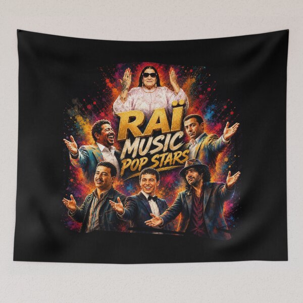 Item preview, RAI MUSIC FAMOUS ALGERIAN STARS designed and sold by Ai-TOUCH.