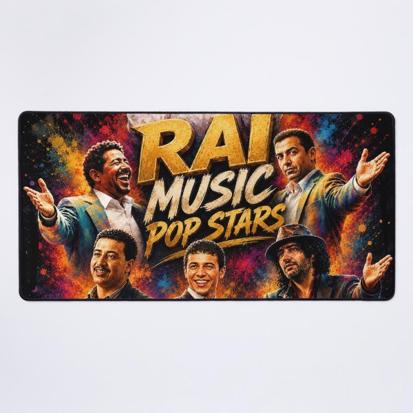 Item preview, RAI MUSIC FAMOUS ALGERIAN STARS designed and sold by Ai-TOUCH.