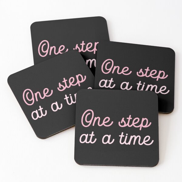 Item preview, One Step At A Time — Motivational Quote designed and sold by AutomationDataCamp LLC.