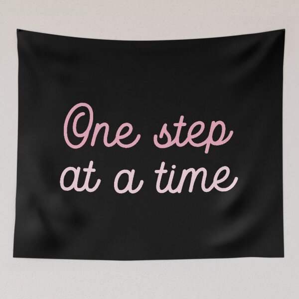 Item preview, One Step At A Time — Motivational Quote designed and sold by AutomationDataCamp LLC.