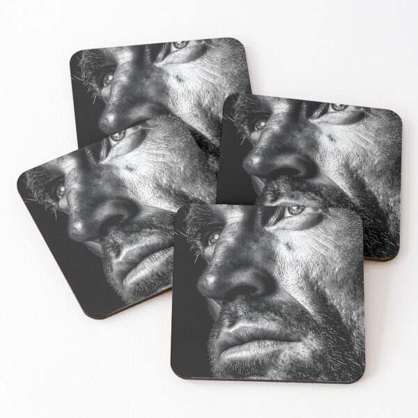 Item preview, Intense Portrait with Dramatic Shadow and Light designed and sold by Artessie.