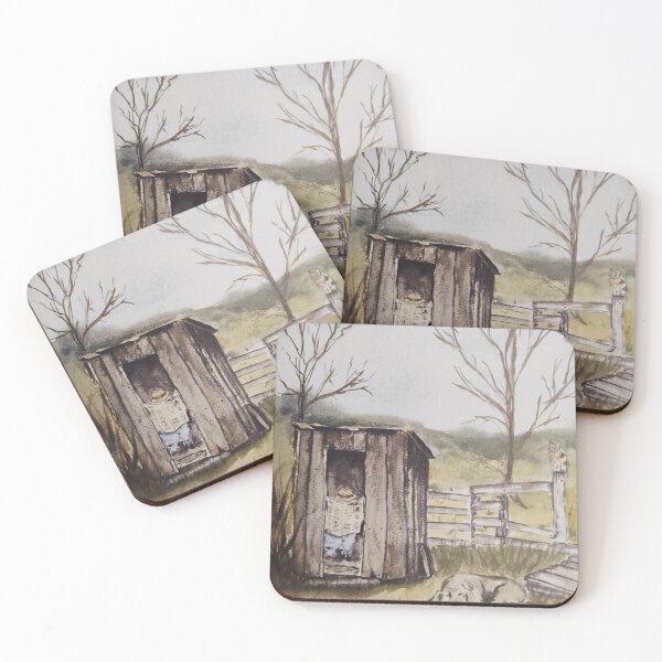 Item preview, Negocio de letrinas designed and sold by Janie Farist Watercolor.