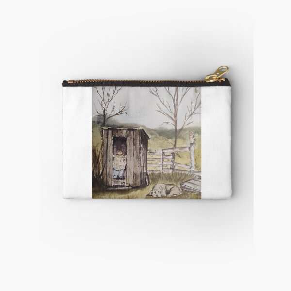 Artikelvorschau, Toilettenhäuschen-Geschäft entworfen und verkauft von Janie Farist Watercolor.