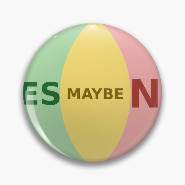 Item preview, Yes No Maybe Venn Diagram — Classic Pastel designed and sold by abghandour2.