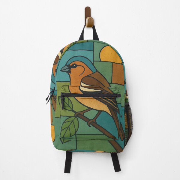 Item preview, Finch - a Geometric illustration of a bird designed and sold by GalleryKauffeld.