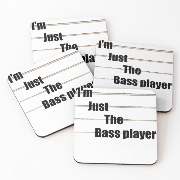 Item preview, I'm Just The Bass player designed and sold by E-W-D.