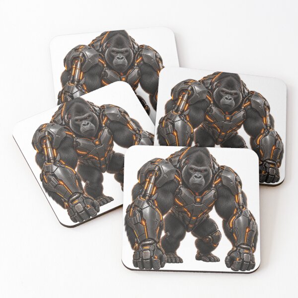 Item preview, Cybernetic Gorilla — Heavy Assault Unit designed and sold by Dovarune.