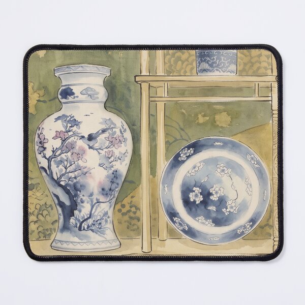 Item preview, Blue and White Porcelain Vase Cabinet designed and sold by Fani*.