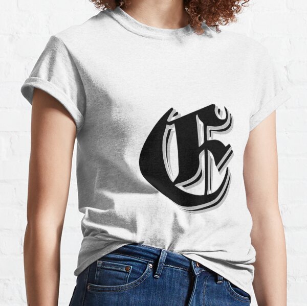 "Fifth Letter" (Olde English) Classic T-Shirt
