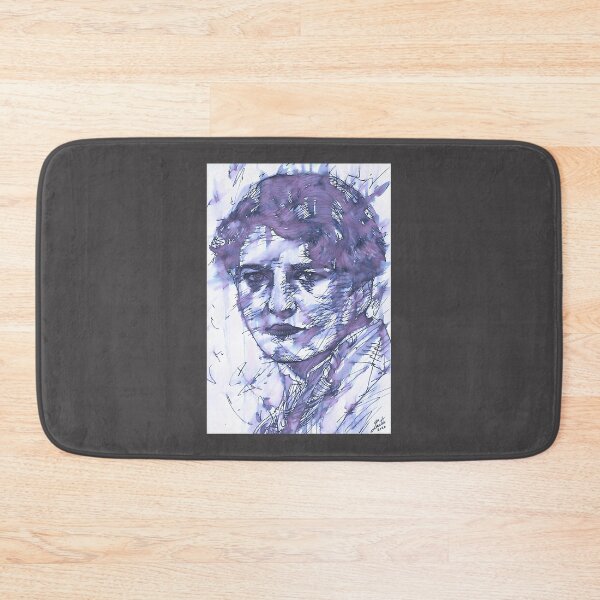 Item preview, Zelda Fitzgerald Watercolor and Ink Portrait Art Print designed and sold by zinzin07.