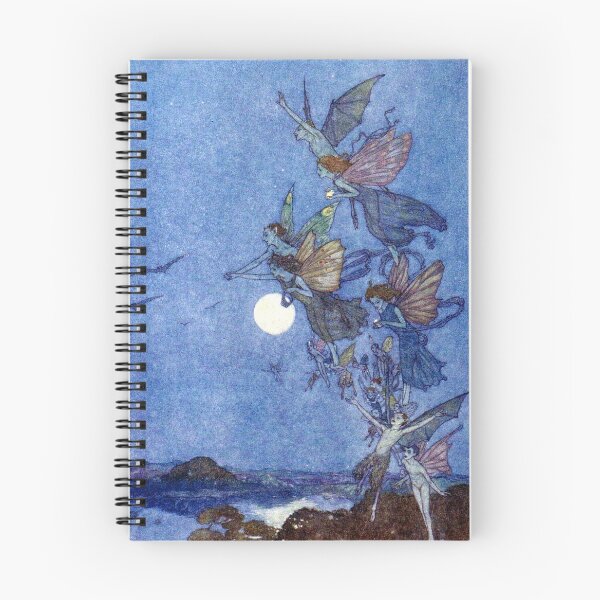 Item preview, Fairies in the Moonlight - Edmund Dulac designed and sold by forgottenbeauty.