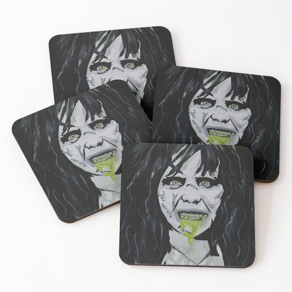 Item preview, Green Guts Horror Girl – Dark Horror Portrait designed and sold by Portrait Haven.