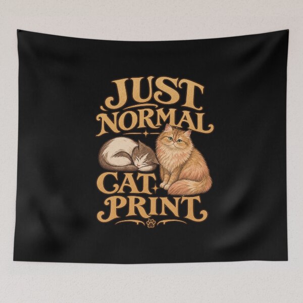 Item preview, Simplemente una huella de gato normal. designed and sold by Konvero.
