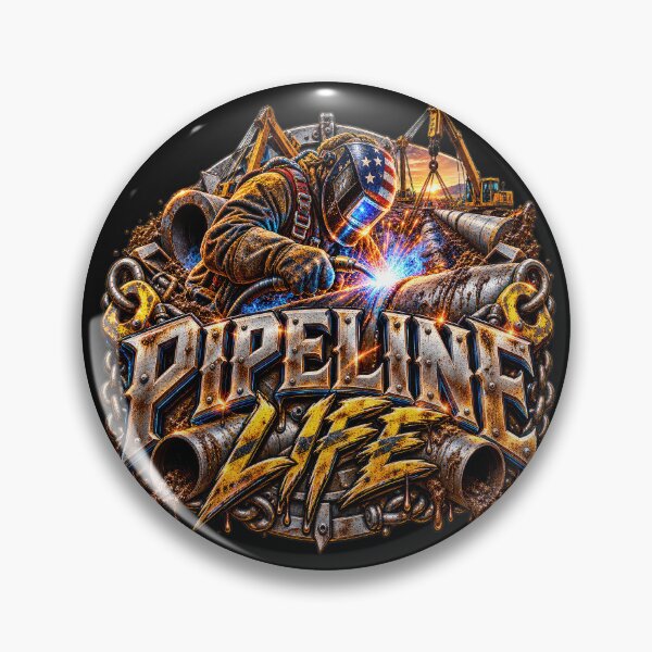 Item preview, Pipeline Life – Pipeline Welder Blue Collar Welding designed and sold by artistwill.