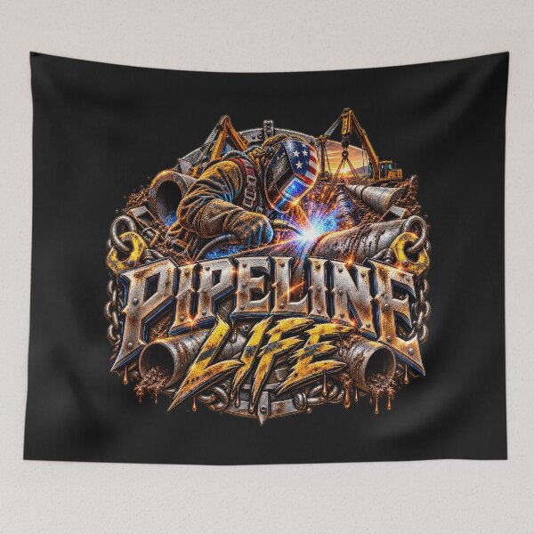 Item preview, Pipeline Life – Pipeline Welder Blue Collar Welding designed and sold by artistwill.