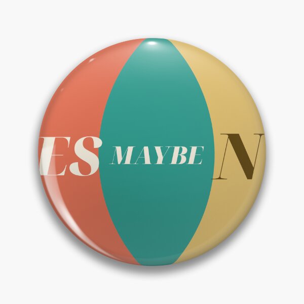 Item preview, Yes No Maybe Venn Diagram — Retro Serif designed and sold by abghandour2.