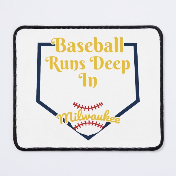 Item preview, Baseball Runs Deep in Milwaukee designed and sold by MASMUS27.