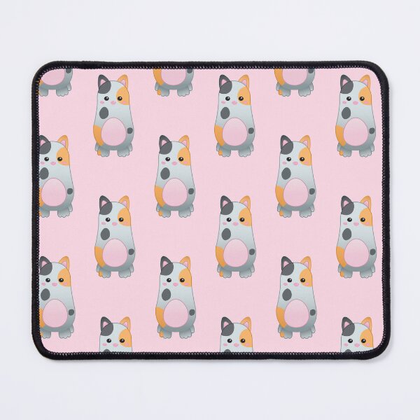 Item preview, Pattern of Kawaii Calico Cat - Baby Pink Edition  designed and sold by Agamaji.