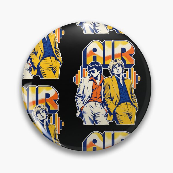 Artikelvorschau, AIR Band – Vintage French Electronic Downtempo Retro Synth Art entworfen und verkauft von chooseur1outfit.