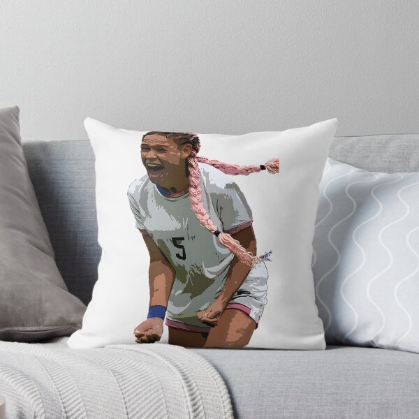 Item preview, Trinity Rodman Soccer Artwork - Dynamic Female Athlete Design designed and sold by SRHDesignz.