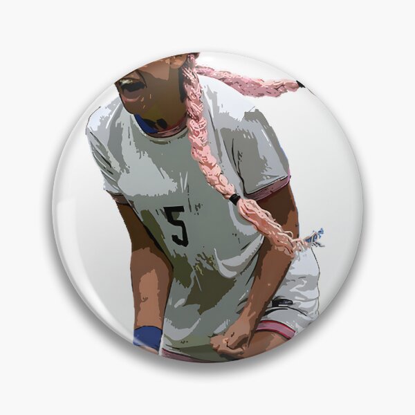 Item preview, Trinity Rodman Soccer Artwork - Dynamic Female Athlete Design designed and sold by SRHDesignz.