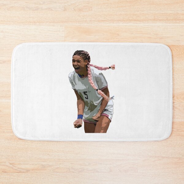 Artikelvorschau, Trinity Rodman Fußball-Artwork – Dynamisches Design für eine Sportlerin entworfen und verkauft von SRHDesignz.