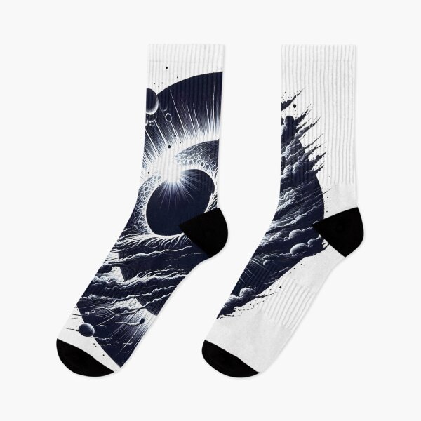 Item preview, Cosmic Eclipse – Dark Celestial Space Illustration designed and sold by Apex Designs.