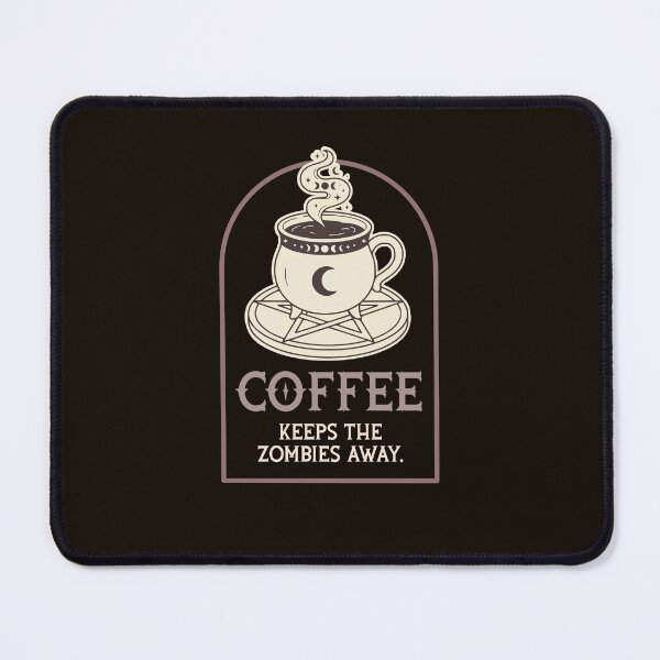 Item preview, Coffee Keeps The Zombies Away Funny Witchy Coffee designed and sold by LinaValearte.