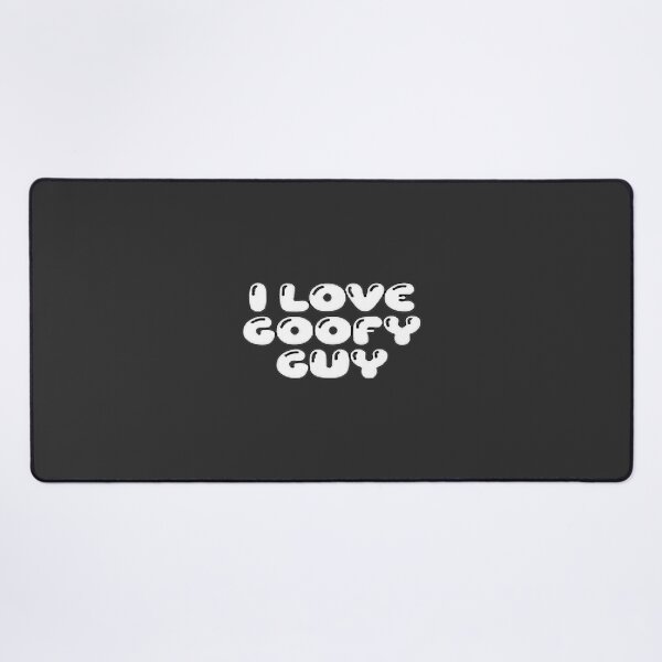 Item preview, I Love Goofy Guy White Funny Casual Design designed and sold by Paul Kabon.