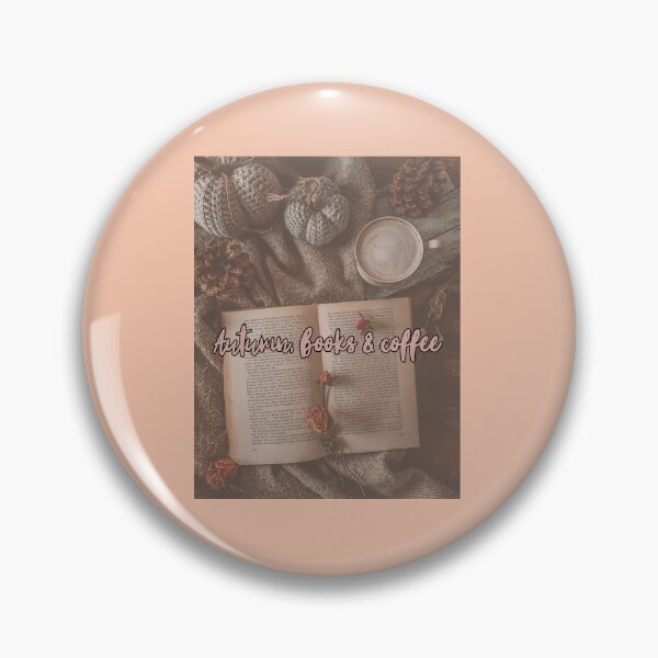 Item preview, autumn books and coffee designed and sold by Cometeshop.
