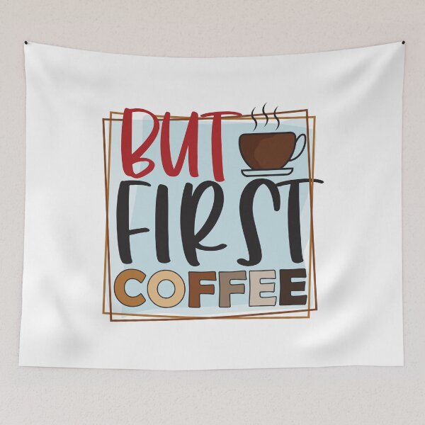 Item preview, But First Coffee Morning Motivation designed and sold by CleanDecor.