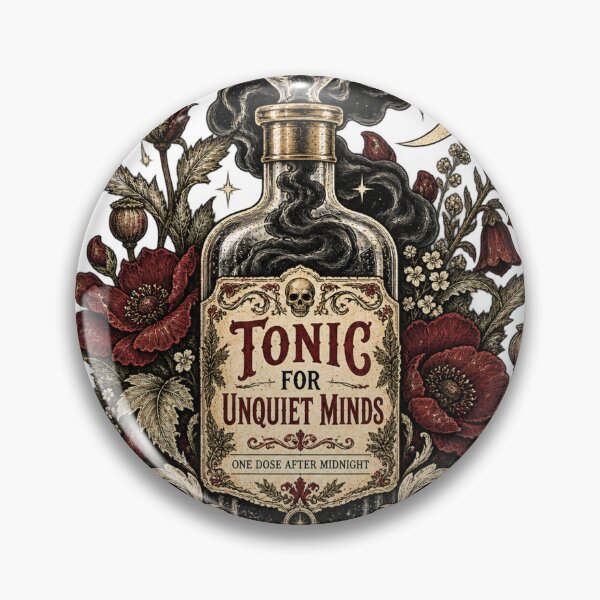 Item preview, Midnight Mind Tonic designed and sold by CleanLine Studio.