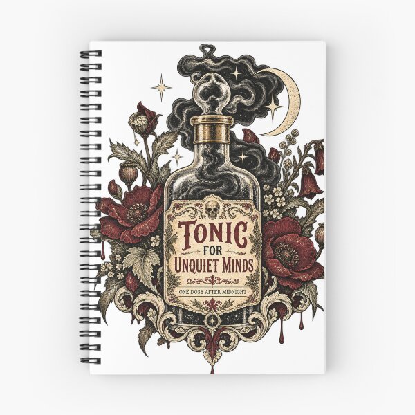 Item preview, Midnight Mind Tonic designed and sold by CleanLine Studio.