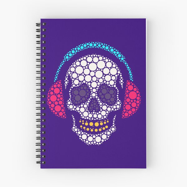 Item preview, Colorful Dot Art Skull designed and sold by Paolo-Bandal.