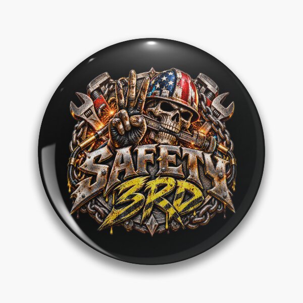 Item preview, Safety 3rd – Blue Collar Workplace Satire designed and sold by artistwill.