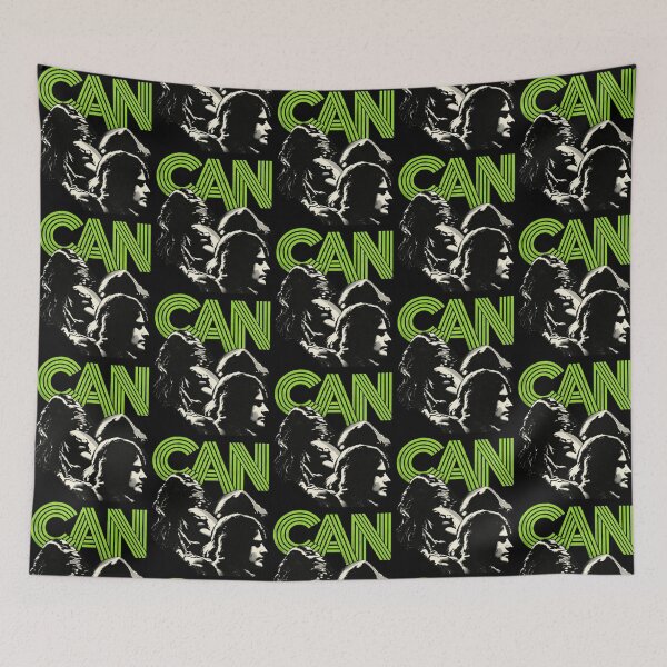 Item preview, CAN Band – Vintage Krautrock German Experimental Psychedelic Rock Art designed and sold by chooseur1outfit.